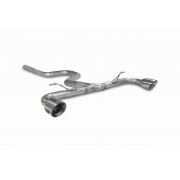 Scorpion Predator GPF-Back System Polished Ø114mm Daytona trims | Focus ST MK4